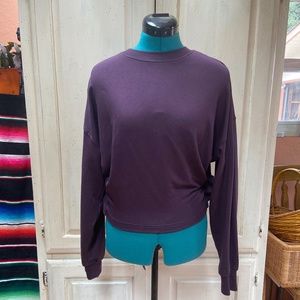 Athleta Wrap Sweatshirt